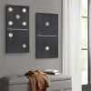 Set of 2, Domino Design Canvas Wall Art