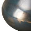 Set of 3, Madison Park Signature Handmade Aurora Blue and Bronze Decorative Glass Vases