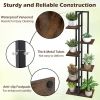 Set of 3, Multifunctional Plant or Display Stands with 4, 5, & 6 Tiers