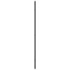39.4” Black Wall Mirror with Rectangle Iron Frame and Vertical or Horizontal Hanging