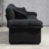 84" Chenille Sofa Loveseat Couch with 2 Matching Throw Pillows, Removable Seat Cushions and Dual Layer Comfort Seating