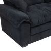 84" Chenille Sofa Loveseat Couch with 2 Matching Throw Pillows, Removable Seat Cushions and Dual Layer Comfort Seating