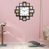 Photo Frame Picture Collage Clock with Crystal Quartz Movement and 12-Picture Display