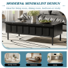 3 In 1 Lift-Top Table with Foldable Top, Coffee Table, Workstation or Dining Table, 2 Side Drawers and Hidden Storage Compartments