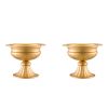 VEVOR 10PCS 16cm/6.3' Wedding Flower Vase Metal Gold Floral Stand for Table