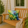 18” Kentucky Goldenrod Throw Pillow with Watercolor Artwork, Indoor/Outdorr Usage and Machine Washable