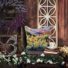 14” New Mexico Yucca Flower Throw Pillow with Watercolor Artwork, Indoor/Outdorr Usage and Machine Washable