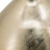 8.5” x 8.5” x 18.5" Aluminum Vase with Gold Streaks Design and Hand Brushed Textured Metallic Finish