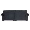 84" Chenille Sofa Loveseat Couch with 2 Matching Throw Pillows, Removable Seat Cushions and Dual Layer Comfort Seating
