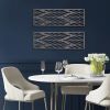 2 Piece Madison Park Florian Grey Laser Cut Wood Panel Wall Decor