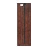 Tall Storage Cabinet with 8 Doors, 4 Compartment Shelves and Walnut Finish