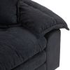 84" Chenille Sofa Loveseat Couch with 2 Matching Throw Pillows, Removable Seat Cushions and Dual Layer Comfort Seating