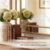 24” x 36" Arch Wall Mirror with Gold Beaded Metal Frame and High Definition