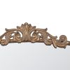 40" x 31" Classic Design Gold Arch Mirror with Baroque Inspired Frame and Vintage Detailing