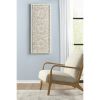Framed Shadow Box  Medallion Wall Decor Made with Rice Paper