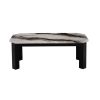 Jasper Faux Panda Marble Top Coffee Table
