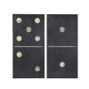 Set of 2, Domino Design Canvas Wall Art