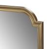 Madison Park Adelaide Scalloped Wall Mirror with Asymmetrical Design and Gold Finish