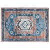 5' x 7' Non-Shedding Distressed Vintage Indoor Area Rug