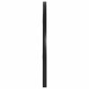 Black Arched Wall Mirror with Powder Coated Iron Frame and 23.6” x 11.8”
