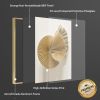 Set of 3, Oil Wall Art Paintings with Flip Top Design, Aluminum Frames and 3 Different Sizes