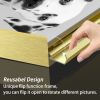 Set of 3, Oil Wall Art Paintings with Flip Top Design, Aluminum Frames and 3 Different Sizes
